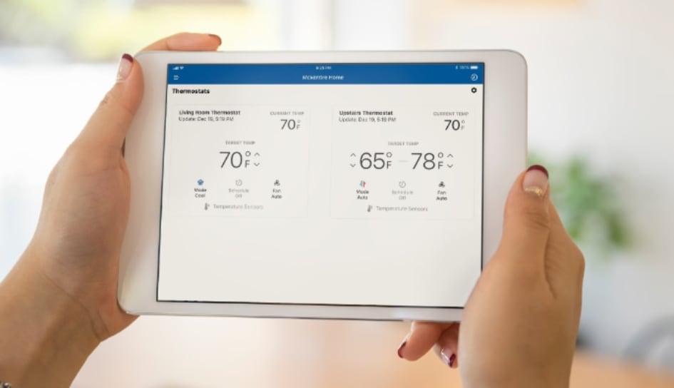 Thermostat control in Saginaw